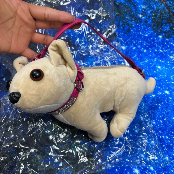 NWOT Dolls Kill Puppy Dog Small Bag Clutch Handbag Purse - Picture 6 of 9